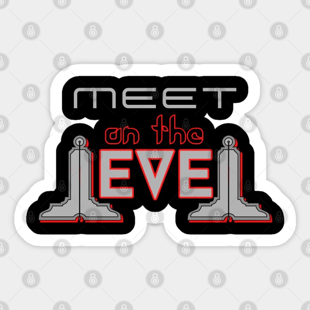 Freemason Gray Meet On The Level Masonic Sticker by Hermz Designs